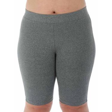 Imagem de Bermuda Plus Size Feminina Ciclista Fitness Mescla - ANISTIA, G2