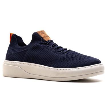 Imagem de Tênis Masculino Ranster Knit Techwear em couro bovino Conforto e Respi