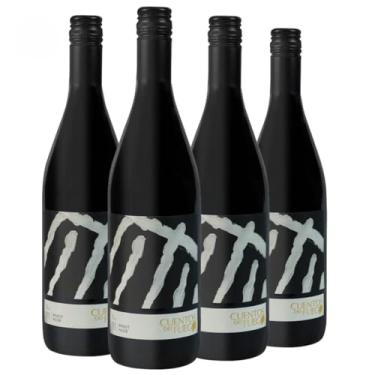 Imagem de Kit com 4 Vinhos Chilenos Tinto Seco Pinot Noir Cuentos del Fuego 750ml