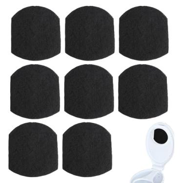 Imagem de 8pc Desodorizadores de Balde de Fraldas, Carvão Ativado Eliminadores Odores Recargas Filtros Carvão Compatíveis com Balde Fraldas Ubbi para Manter o Ar Fresco em Casa