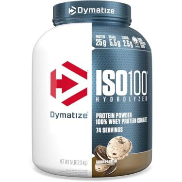 Imagem de ISO 100 - 100% Hydrolyzed (2,3kg) - Sabor Cookies and Cream, Dymatize Nutrition