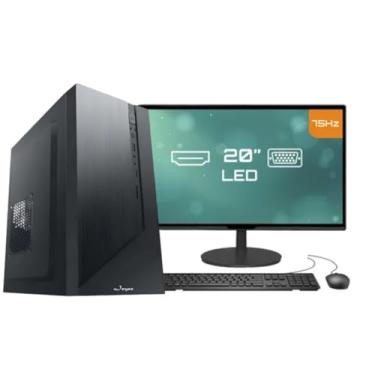 Imagem de COMPUTADOR COMPLETO OFFICE INTEL CORE I5 4570 4ª GERAÇÃO 16GB RAM SSD 240GB MONITOR 20'' 75HZ HDMI WINDOWS 10 TRIAL