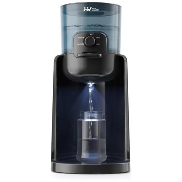 Imagem de Aquecedor de água para Mamadeiras com Controle de 4 Temperaturas, Mantém Aquecido por 72h, HEYVALUE K301, Preto