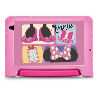Imagem de Tablet Infantil Minnie Wi-fi 6GB RAM 64GB Tela 8 Pol. Android 13 Octa-core Multi - NB439