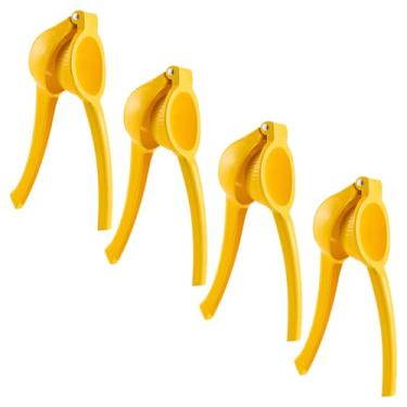 Imagem de Espremedor de limão, espremedor manual, liga de alumínio, espremedor de limão, espremedor manual de citrinos, espremedor de limão multiuso para bar de cozinha ZJMCAJY