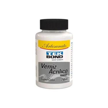 Imagem de Verniz Acrílico Fosco 250 Mililitros TEKBOND - TEK BOND