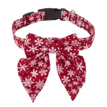 Imagem de Coleira para Cachorro com Coleiras Gravata de Algodão Ajustável Cães Grandes Pets Padrão Xadrez Removível Macia e Confortável Fivela Anel D Aço Inoxidável