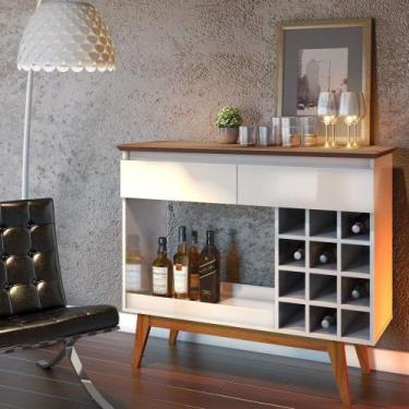 Imagem de Aparador Sala Jantar Classic AD 2 Gavetas 113m - Móveis & Cia