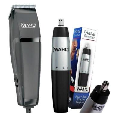 Imagem de Kit Wahl Maquina Easy cut & Aparador De Pelos Trimmer Nasal