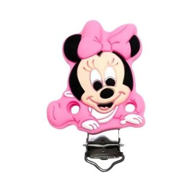 Imagem de Contas De Silicone Para Mordedor De Bebê Com Desenhos De Mickey E Minn