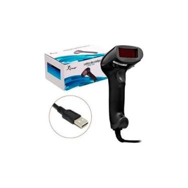 Imagem de Leitor De Codigo De Barras Laser Com Suporte Knup - Kp-1017