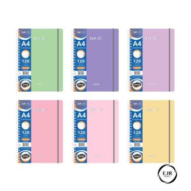 Imagem de Caderno A4 Rideo 120 fls 1 Mat Soft