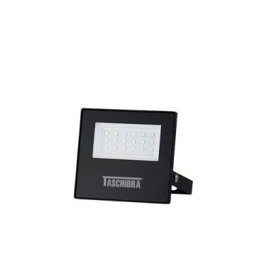 Imagem de Refletor Led Holofote Taschibra 20W 6500k Luz Fria TRLED