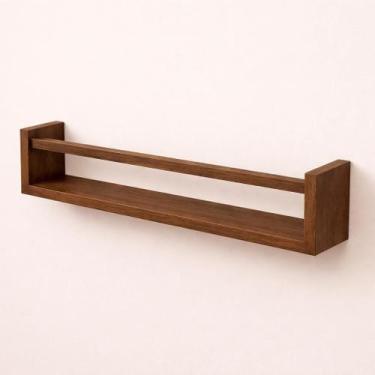 Imagem de 1 prateleira 40 cm montessoriano m- madeirada decoração coznha sala es