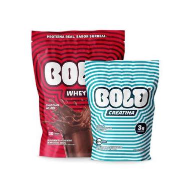 Imagem de Combo Performance BOLD  Whey Chocolate ao Leite + Creatina - BOLD Snac
