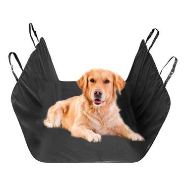 Imagem de Capa Protetora Impermeável Para Banco Carro Pet Cão Gato Animais e Cin
