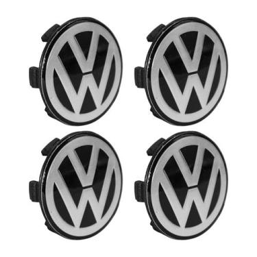 Imagem de Jogo Calotinha Centro De Roda Binno 56mm Com Emblema - DCAPS