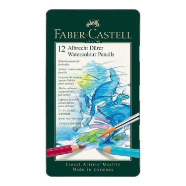 Imagem de Lápis De Cor Faber-Castell Aquarelável Albrecht Dürer - Estojo Com 12 Cores