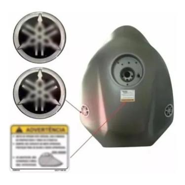 Imagem de Adesivo Emblema Yamaha Xj6 Resinado 50mm Kit Etiqueta Tanque - Resitan