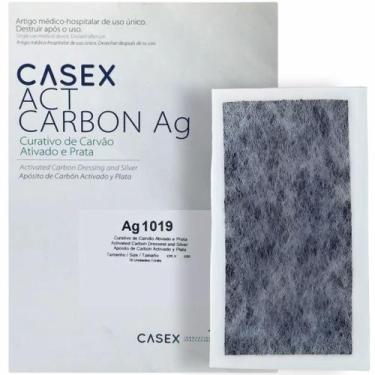Imagem de Act carbon ag carvao ativado com prata 10,5cm x 19cm casex - 10 unidad