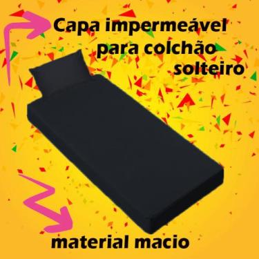 Imagem de capa Anti Alérgica protetor de colchão solteiro hospitalar impermeavel