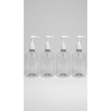 Imagem de 4 Frascos 500ml com Válvula Pump - Congratulations Store