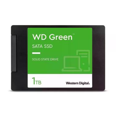 Imagem de SSD Interno 2,5" SATA III WDS100T3G0A 1TB Green Baixo Consumo de Energia Western Digital