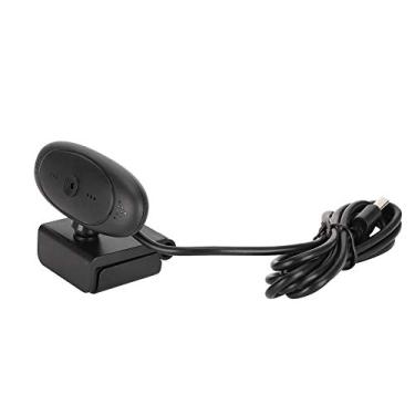 Imagem de Zopsc Câmera PC Webcam HD 1080P USB Câmera Web Acessório de computador Microfone embutido para videoconferência (preto)