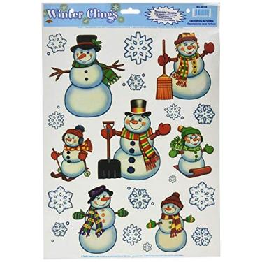 Imagem de Beistle Company - Snowman/Snowflake Window Clings