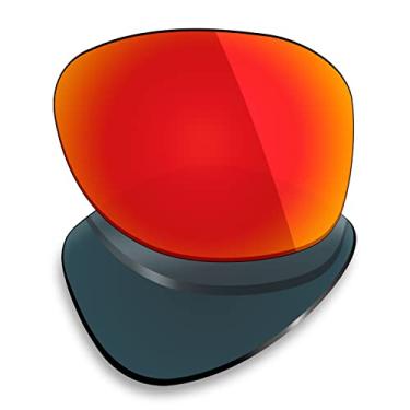 Imagem de Mryok Lentes de reposição polarizadas para Smith Facet – Vermelho fogo