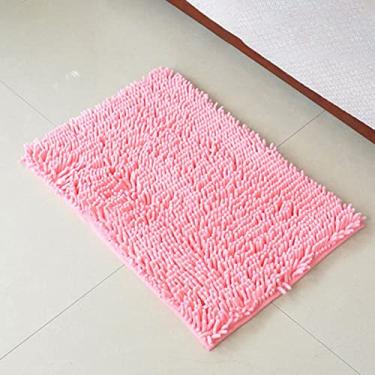 Imagem de SHENGANG Tapete de banheiro para quarto de cozinha tapete para sala de estar piso antiderrapante porta almofada absorvente, 1,40x60 cm