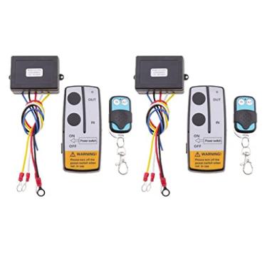 Imagem de 2x SUV Winch Remote Receiver Switch Handset KLS-205/2 Winch Winch Controller
