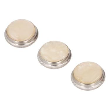 Imagem de Botão de Dedo de Saxofone, 3 Peças de Liga de Aço Botão de Saxofone Válvula de Trompete Botões de Dedo, Acessórios Práticos de Instrumentos Musicais