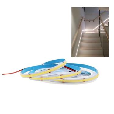 Imagem de Fita de Led 6500K COB 12v Rolo 50 metros 10w Sala Quarto Cozinha Teto 