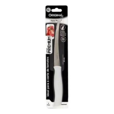 Imagem de Faca De Serra 5'' Inox Cortar Legumes Frutas Multiuso Jjb - JJB Utilid