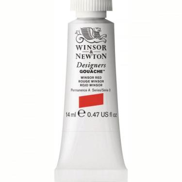 Imagem de Tinta Guache Winsor Designers 14ml S3 726 Winsor Red - Winsor & Newton