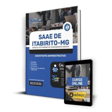 Imagem de Apostila SAAE de Itabirito - MG - Assistente Administrativo - Editora 
