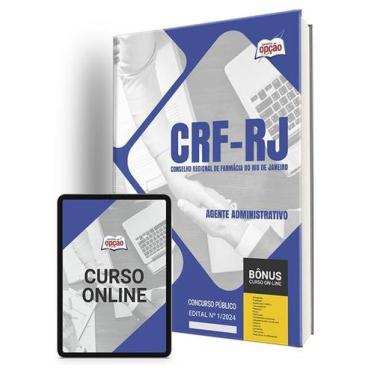 Imagem de Apostila CRF-RJ 2024 - Agente Administrativo - Apostilas Opção