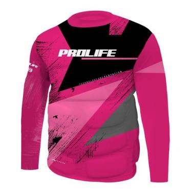 Imagem de Camisa Flutuadora Adulto Floater Mangas Longas Citrus - Prolife, Rosa,