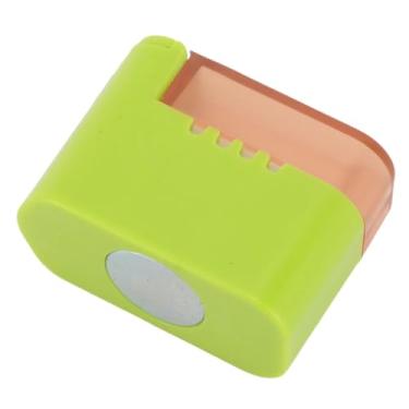 Imagem de Colaxi Máquina de costura Mini caixa de óleo Linhas de linhas de divisão portátil Organizador de fios de costura Caixa de óleo para tricô, Verde