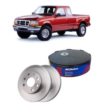 Imagem de Par Disco Freio Dianteiro Acdelco Ranger 1998 A 2004