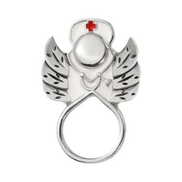 Imagem de Moda série médica metal esmalte broche estetoscópio masculino feminino