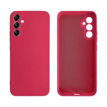 Imagem de Capinha com Proteção de Câmera Galaxy A34 Silicone com Interior Avelud
