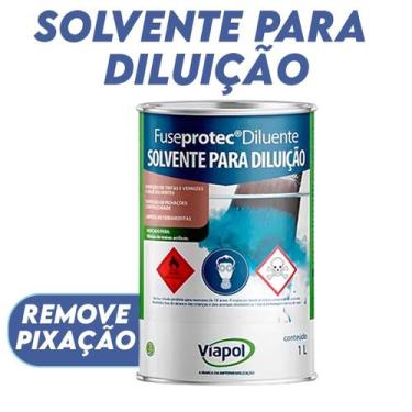 Imagem de Diluente Remove Pixação Tintas e Vernizes 1L Para Resina Acrílica Fuse