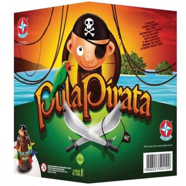 Imagem de Jogo De Mesa Pula Pirata Estrela