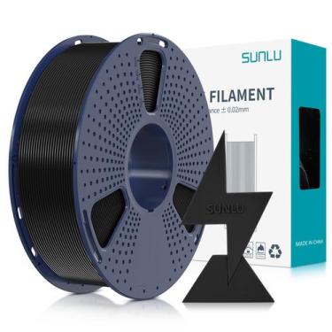 Imagem de Filamento de impressora 3D SUNLU High Speed PLA 1,75 mm 1 KG preto