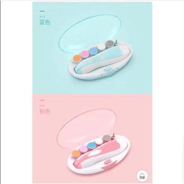 Imagem de Aparador De Unhas Cortador Elétrico Para Recém Nascido Bebes - sem mar