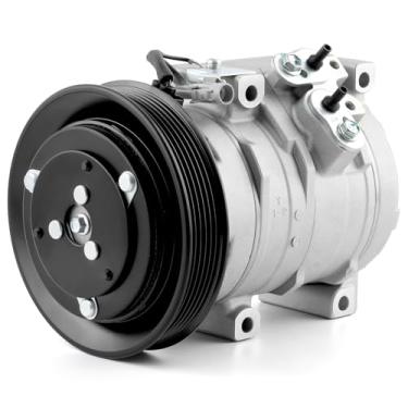 Imagem de Farrme Compressor de ar condicionado A/C adequado para Toyota Corolla Matrix 1.8L 2003-2008 Compressor de ar com embreagem CO 27000C Kit de embreagem de compressor CA de substituição automotiva