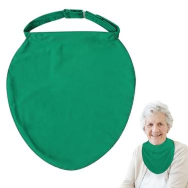 Imagem de Capa para estoma de pescoço de traqueostomia (verde escuro, 1 peça)