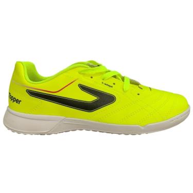 Imagem de Chuteira Futsal Topper Bairro Amarelo Neon-Unissex